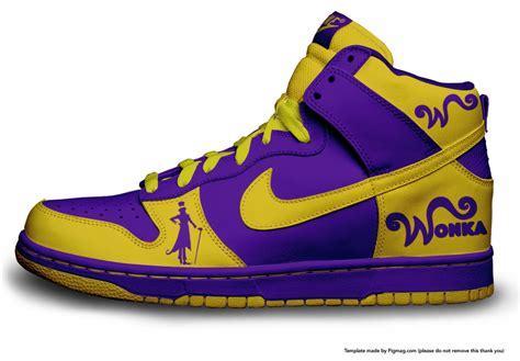 willy wonka nike shoes